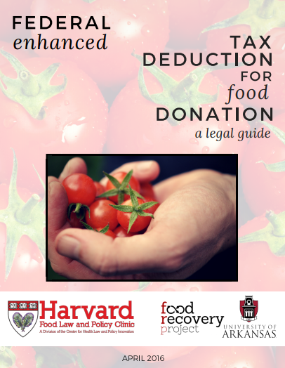 Federal Enhanced Tax Deduction for Food Donation: A Legal Guide