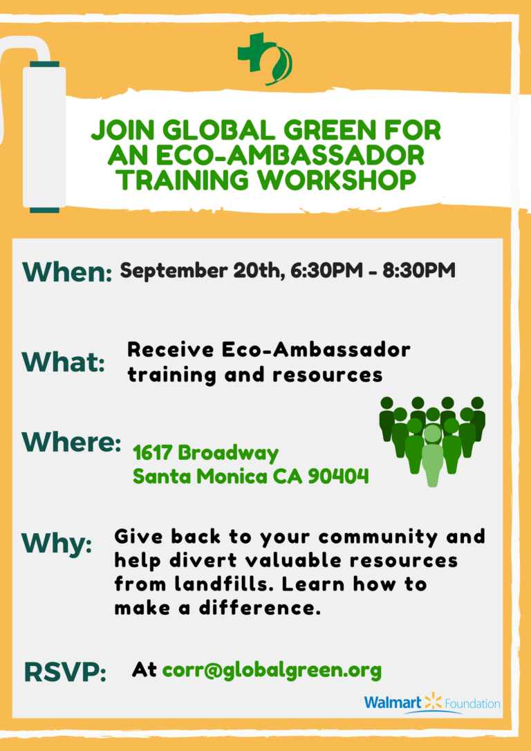 Global Green’s Eco-Ambassador Workshop